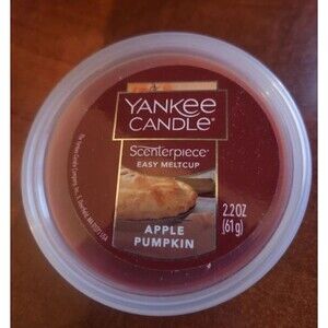 Yankee Candle Meltcup 24 Hour Fragrance Easy 2.2 oz Scenterpiece Apple Pumpkin